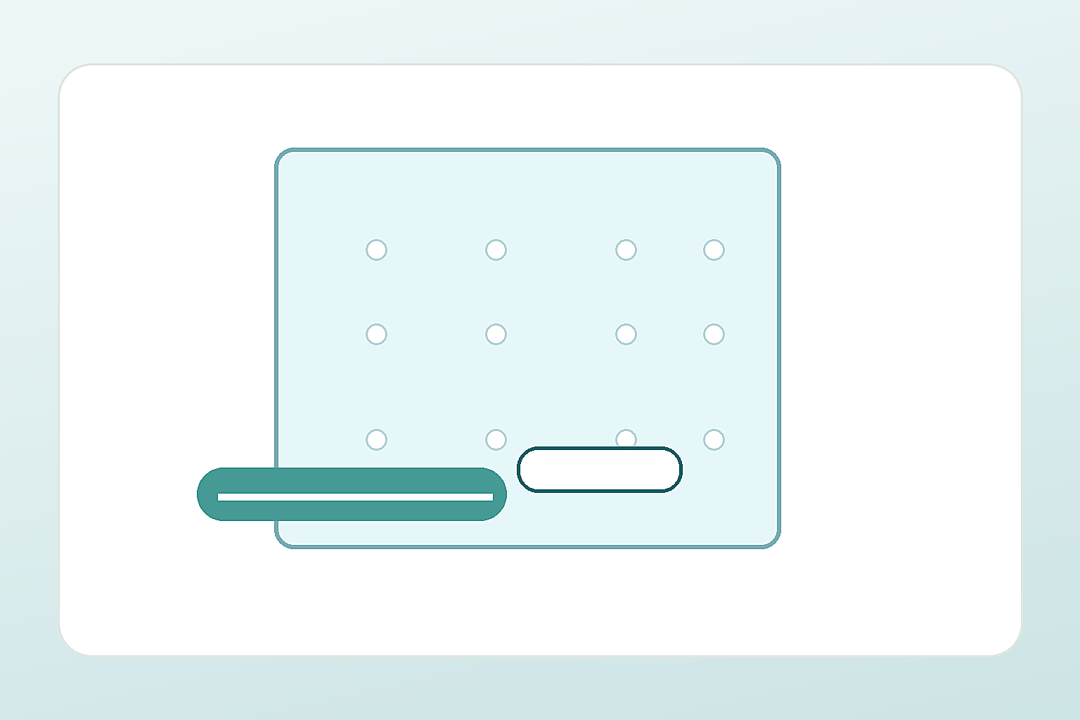 Shower squeegee and cleaner used on glass shower doors